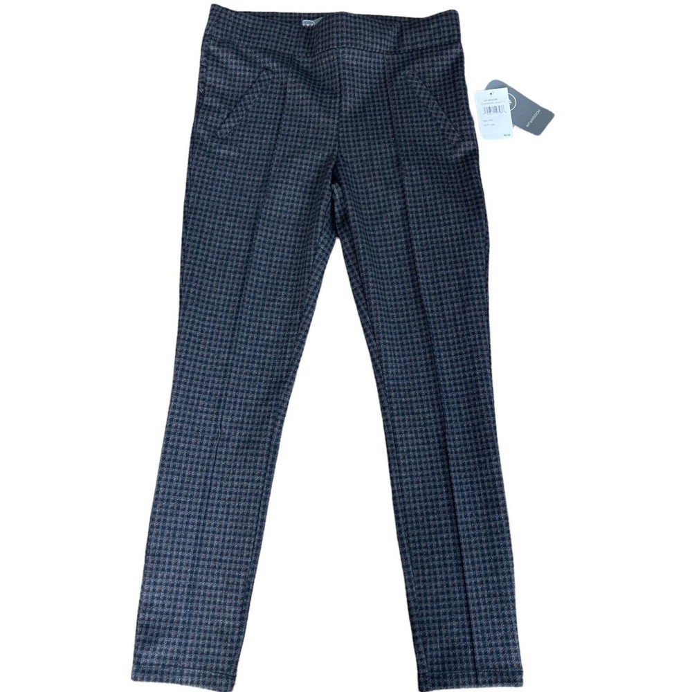 Wit and Wisdom Size PM Pull On Pants Charcoal Skinny Dress Pants Stretch NWT